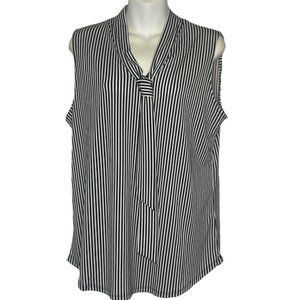 Adrianna Papell Striped Blouse